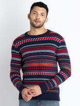 round neck sweater for men